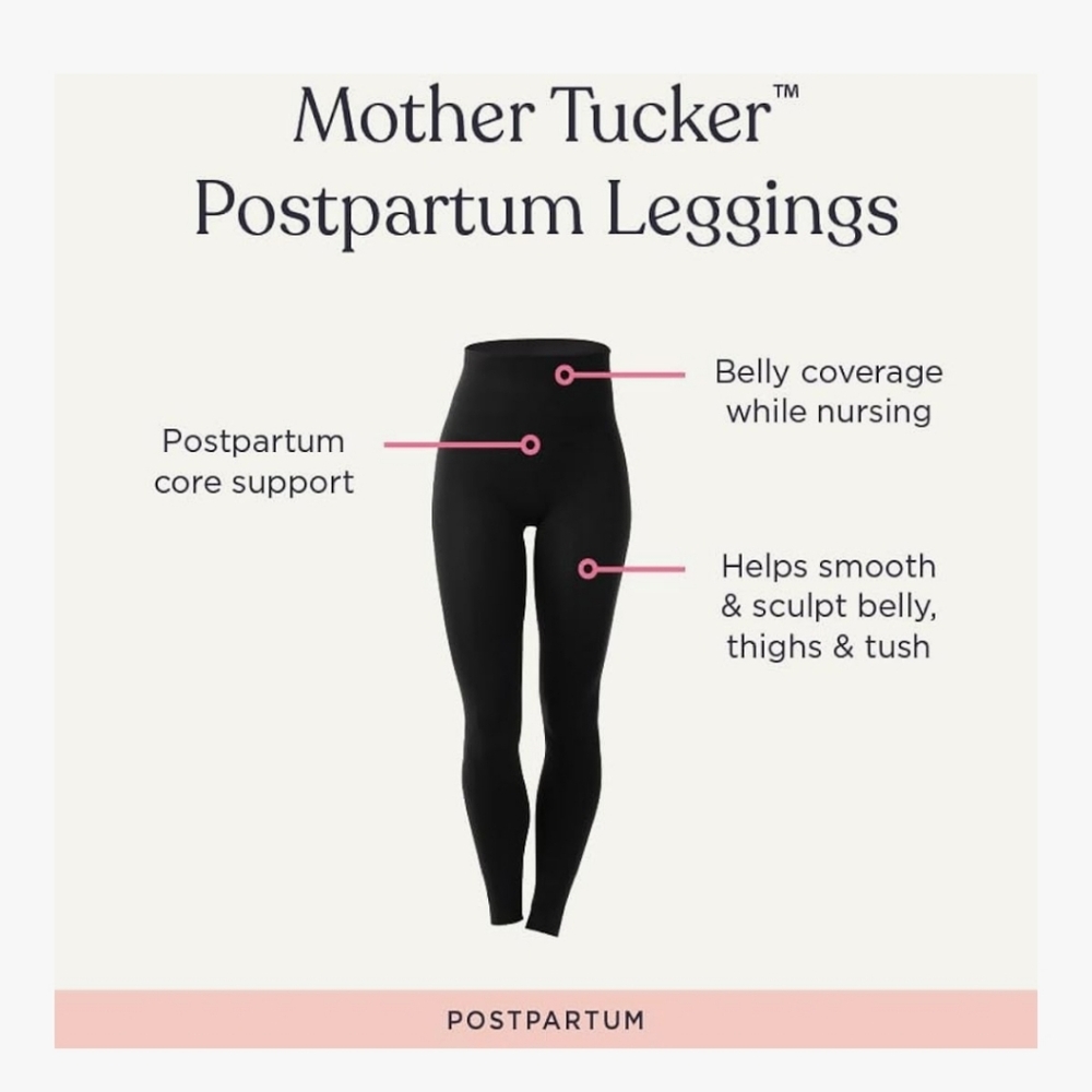 Belly Bandit mother Tucker postpartum shapeware leggings M